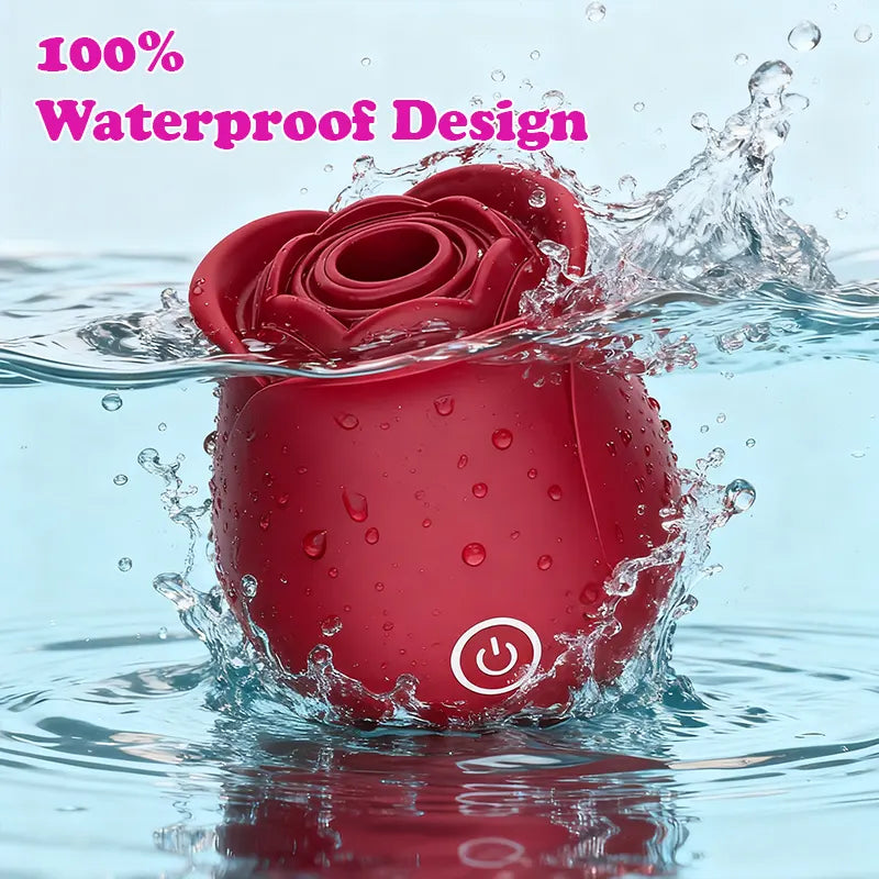 Rose Clitoral Suction Vibrator