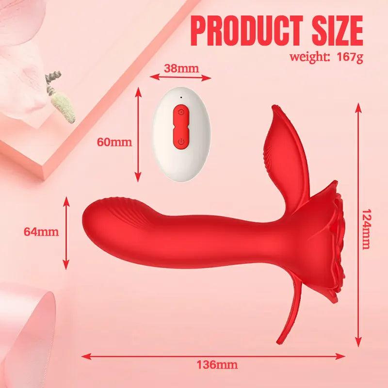 Wireless Wearable Vibrator with App Control