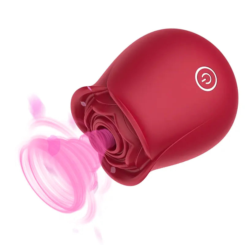 Rose Clitoral Suction Vibrator