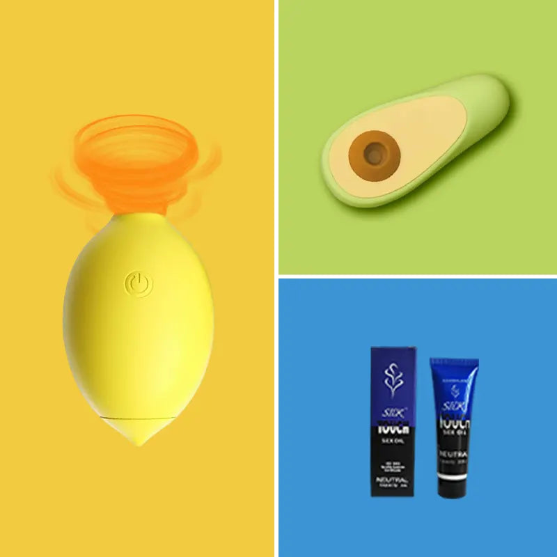 Lemon Kiss Clit Masturbator Toy