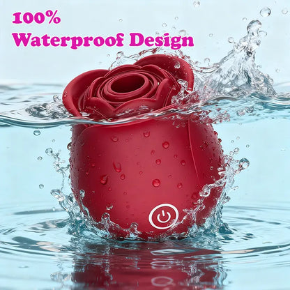 Rose Clitoral Suction Vibrator