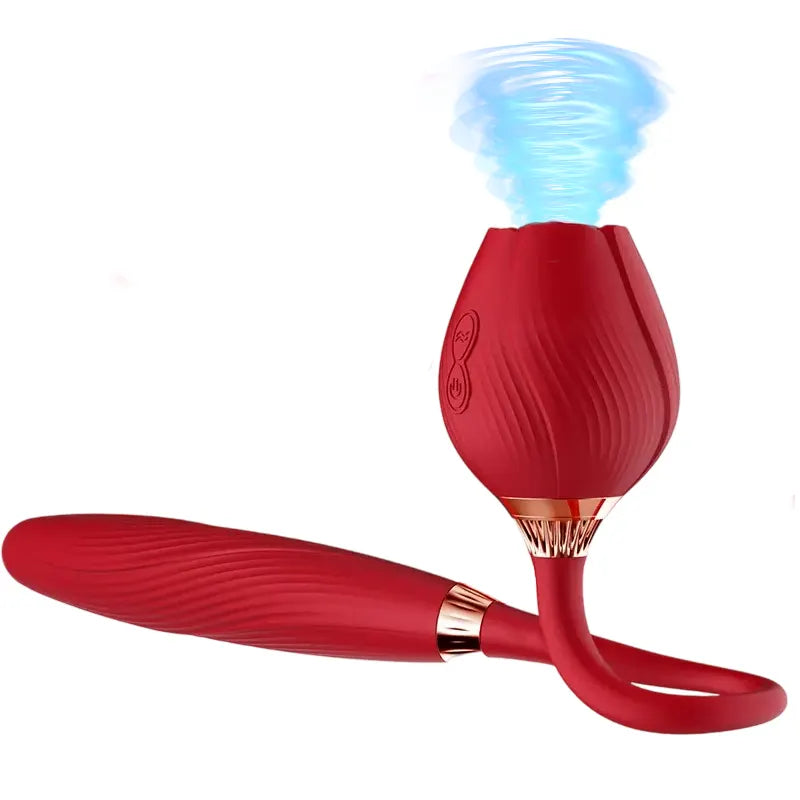Rose Auto-Thrust Clitoral Stimulator