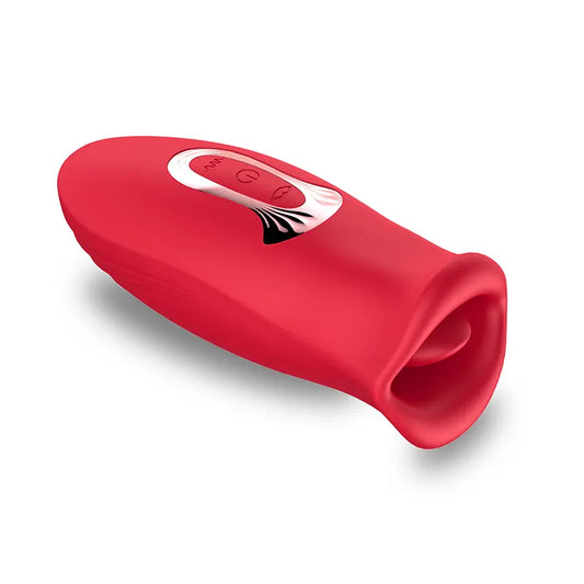 Tongue-Licking & Sucking Vibrator with 10 Modes