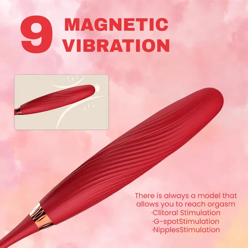 Rose Auto-Thrust Clitoral Stimulator