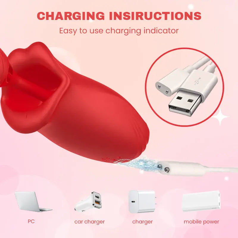 Telescopic G-Spot Vibrator with Sucking Function