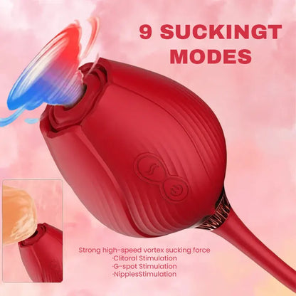 Rose Auto-Thrust Clitoral Stimulator