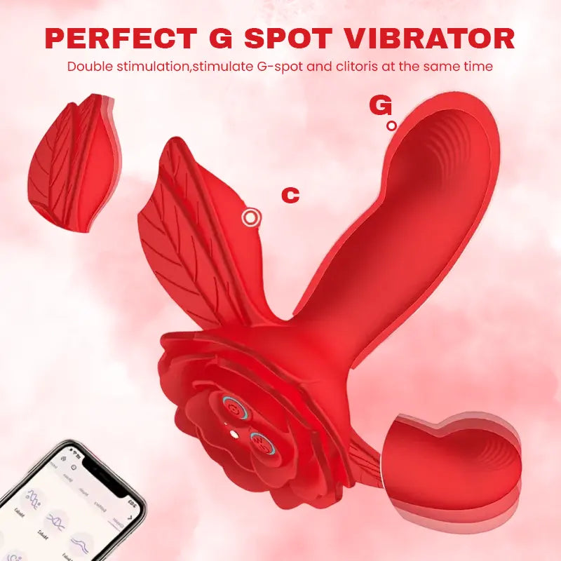 Wireless Wearable Vibrator with App Control