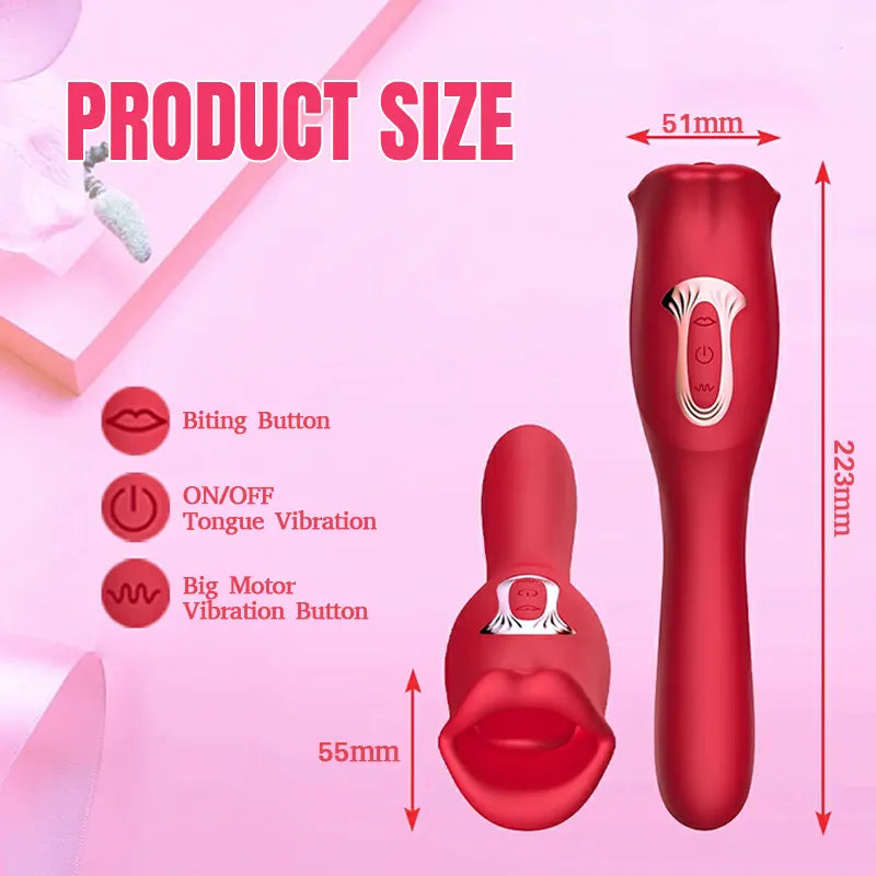 Tongue-Licking Clitoral Stimulator