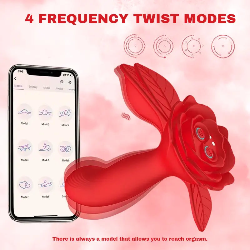 Wireless Wearable Vibrator with App Control